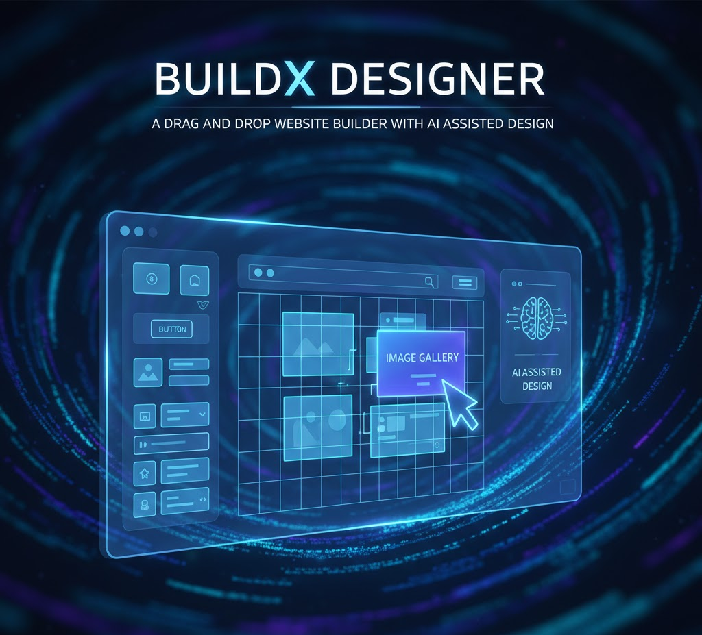 BuildX Designer - Website Builder with AI Mentor